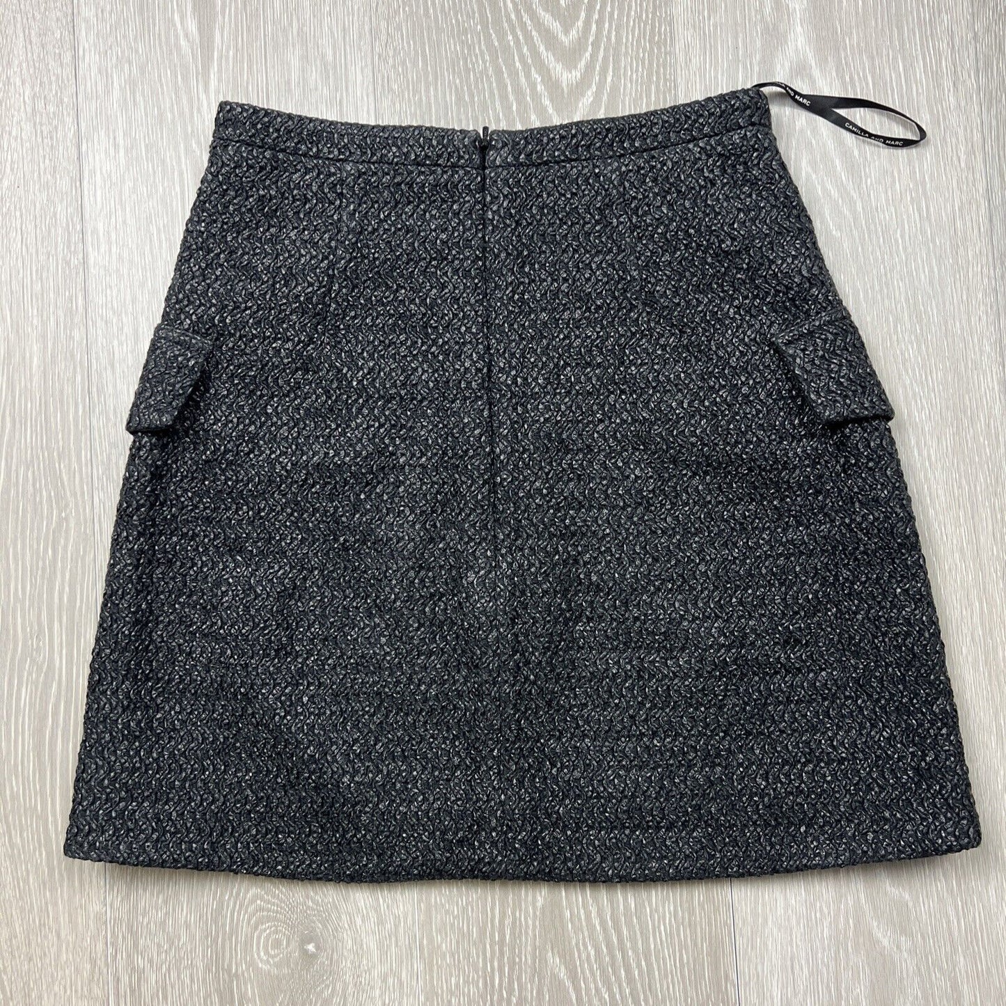 Camilla & Marc Womens Black Weave Skirt Size 6