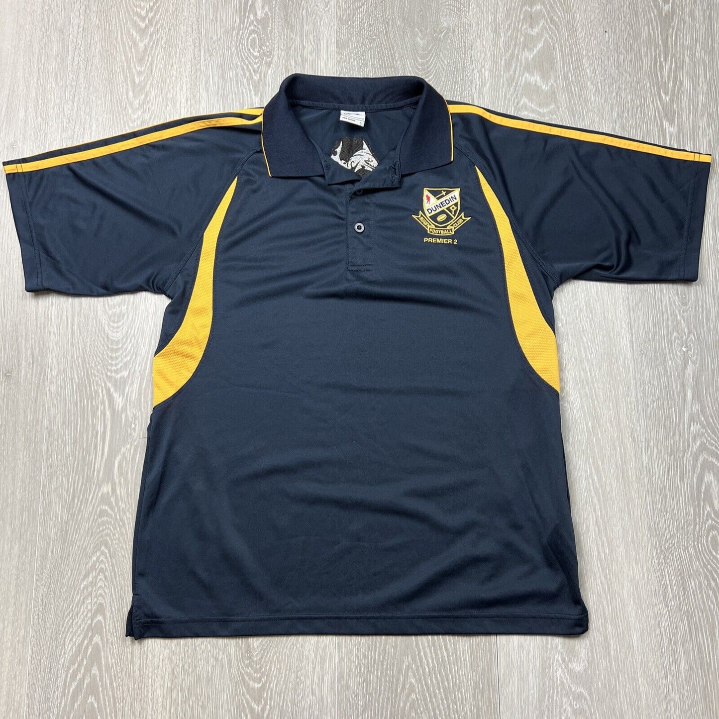 Dunedin Rugby Union Football Club Mens Polo Shirt Size Small