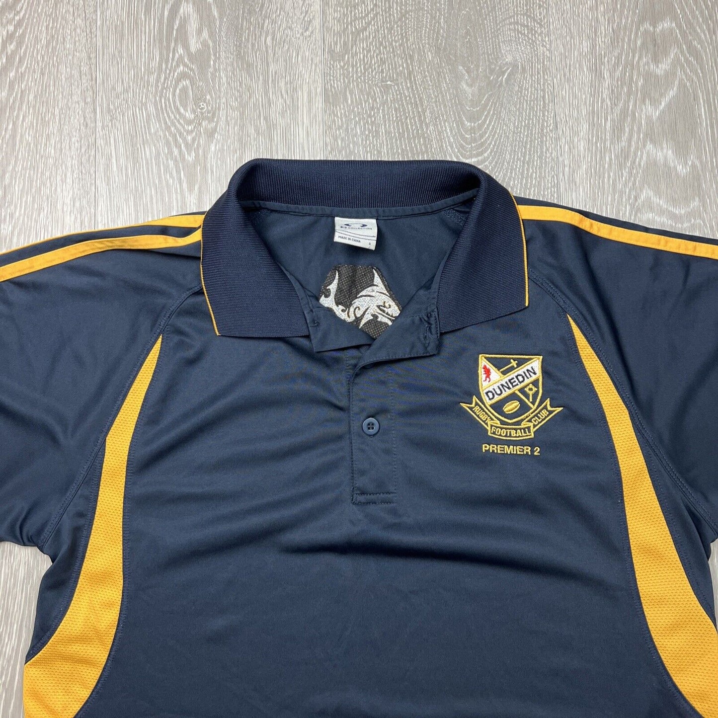 Dunedin Rugby Union Football Club Mens Polo Shirt Size Small