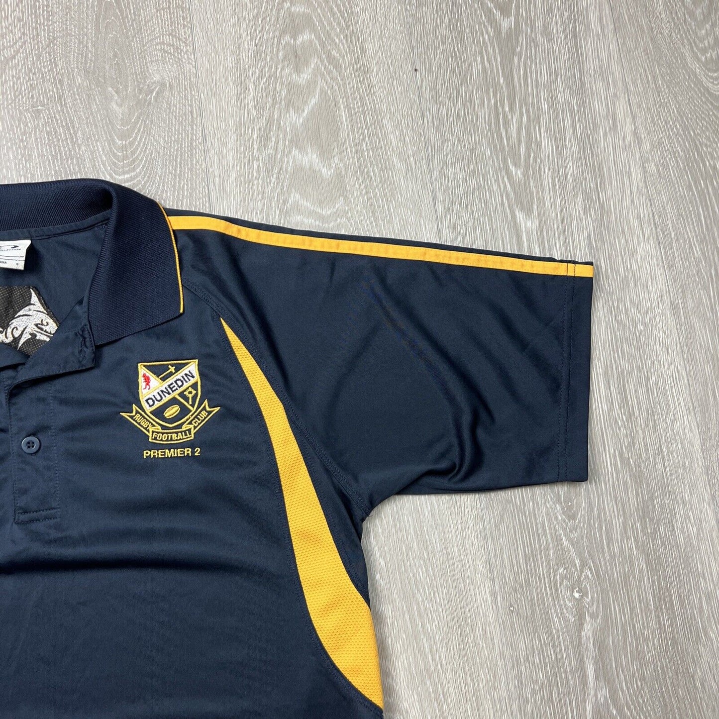 Dunedin Rugby Union Football Club Mens Polo Shirt Size Small