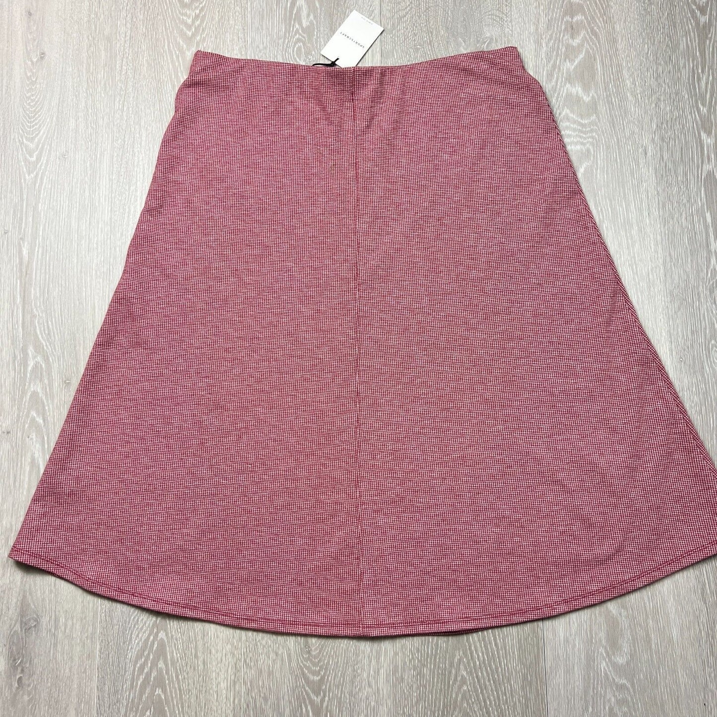 Sportscraft Womens Red Flared Skirt Size 14 (New)