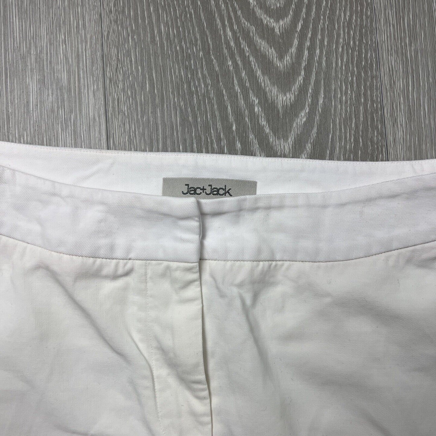 Jac & Jack Womens White Mini Skirt Size 12