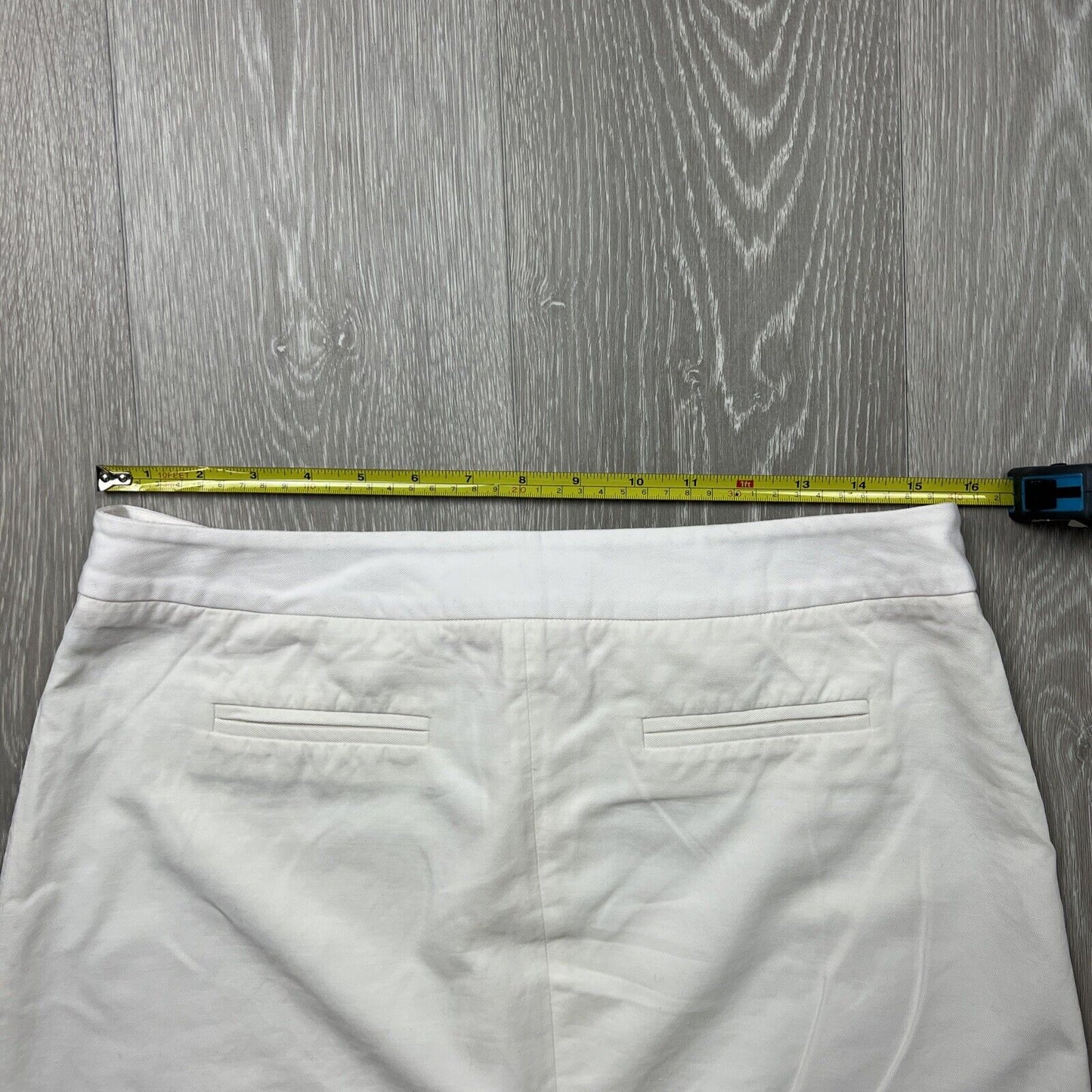 Jac & Jack Womens White Mini Skirt Size 12