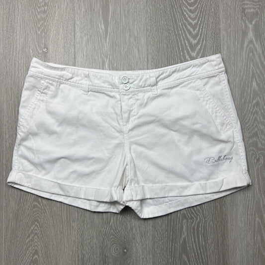 Billabong Womens White Y2K Mini Shorts Size 14