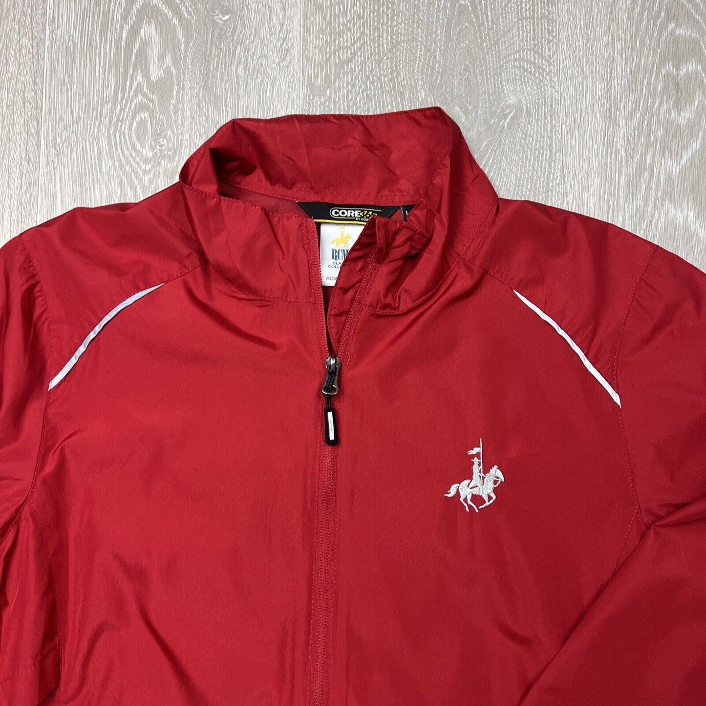 North End Core 365 Womens Red Full Zip Spray jacket Size Large