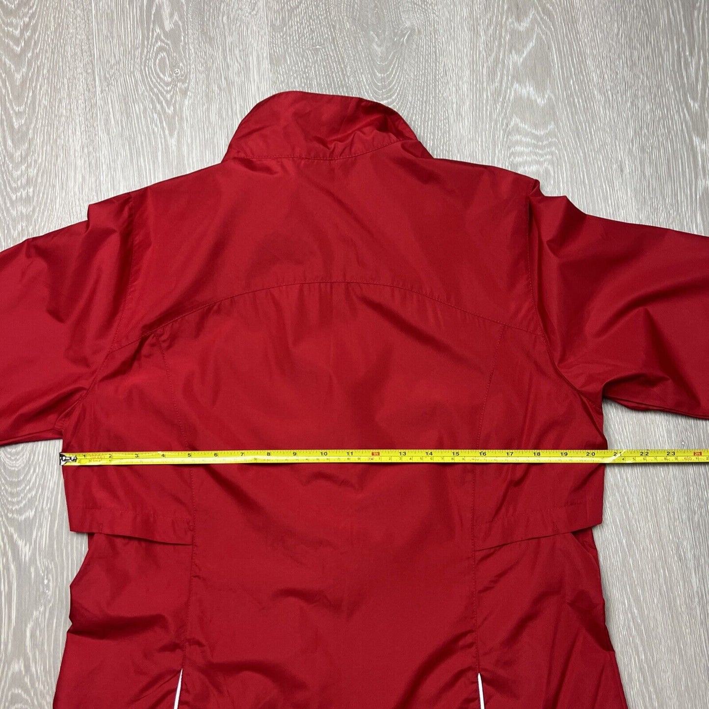 North End Core 365 Womens Red Full Zip Spray jacket Size Large