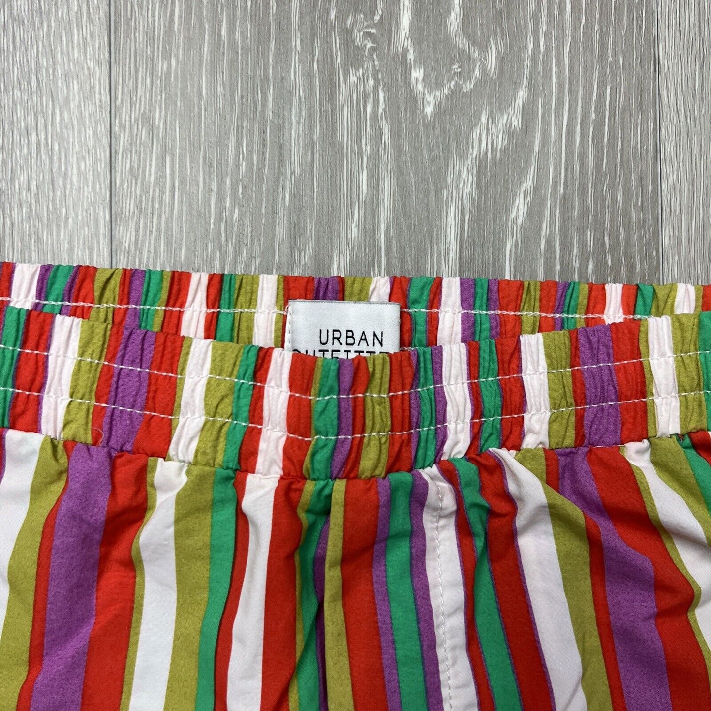 Urban Outfitter Womens Striped Swim Shorts Boardies Size Small