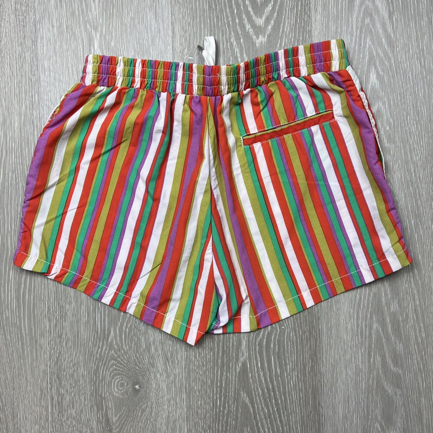 Urban Outfitter Womens Striped Swim Shorts Boardies Size Small