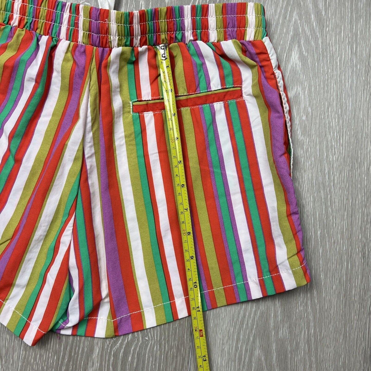 Urban Outfitter Womens Striped Swim Shorts Boardies Size Small