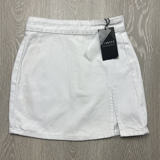 Lioness The Lola Mini Skirt White Size US 0 / AU 4 (New)