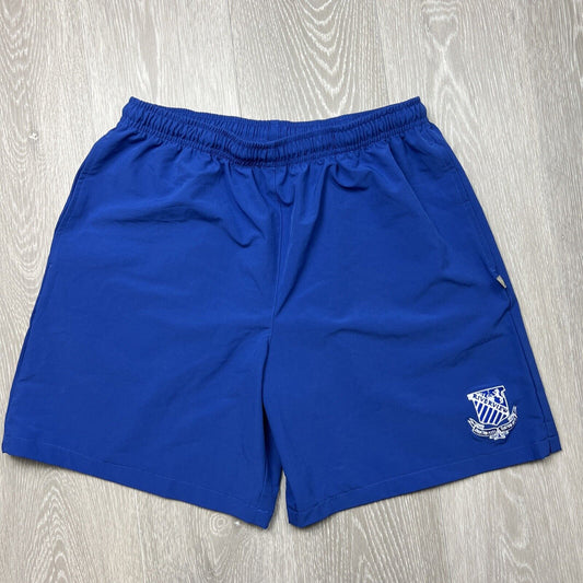 Valour Mens Blue Riverview College School Athletic Shorts Size Large