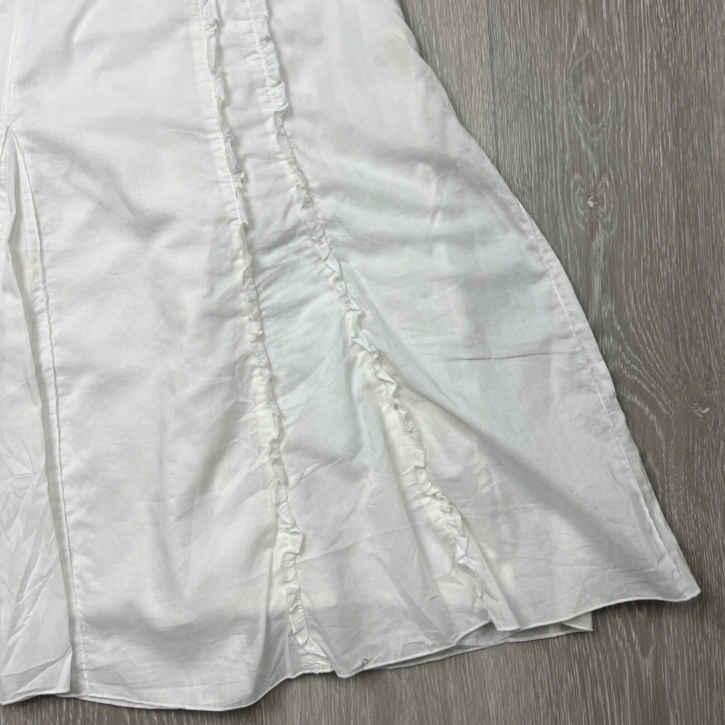 Equus Womens White A-Line Skirt Size 12