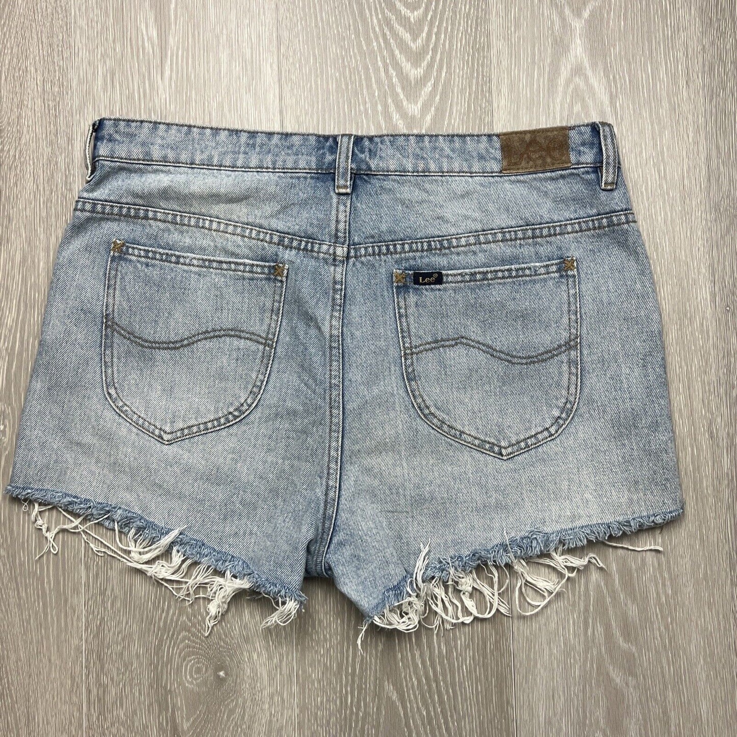 Lee Denim Riot Short Womens Cut Of Denim Shorts Size 10