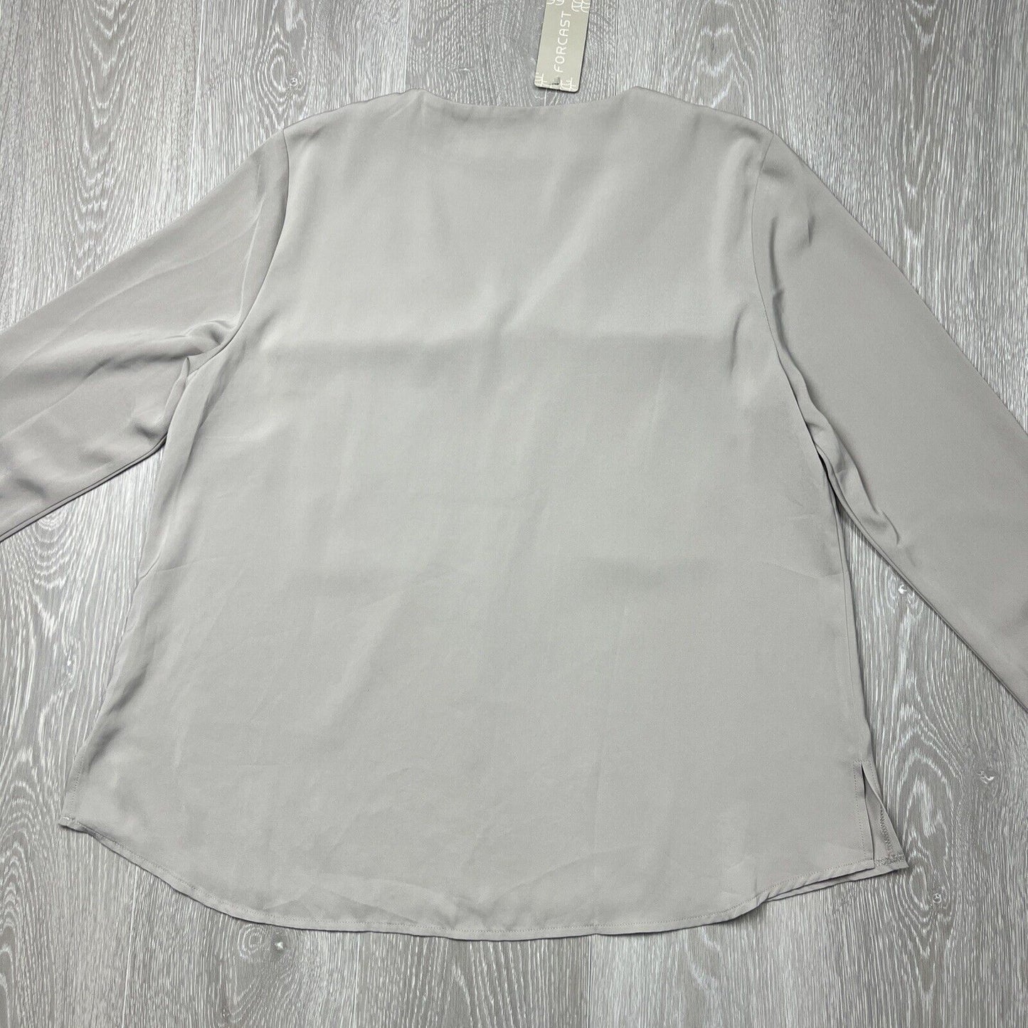 Forecast Womens Beige Tess Pocket Blouse Size 16 (new)