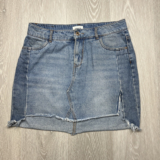 Only Denim Womens Blue Denim Skirt Size 38