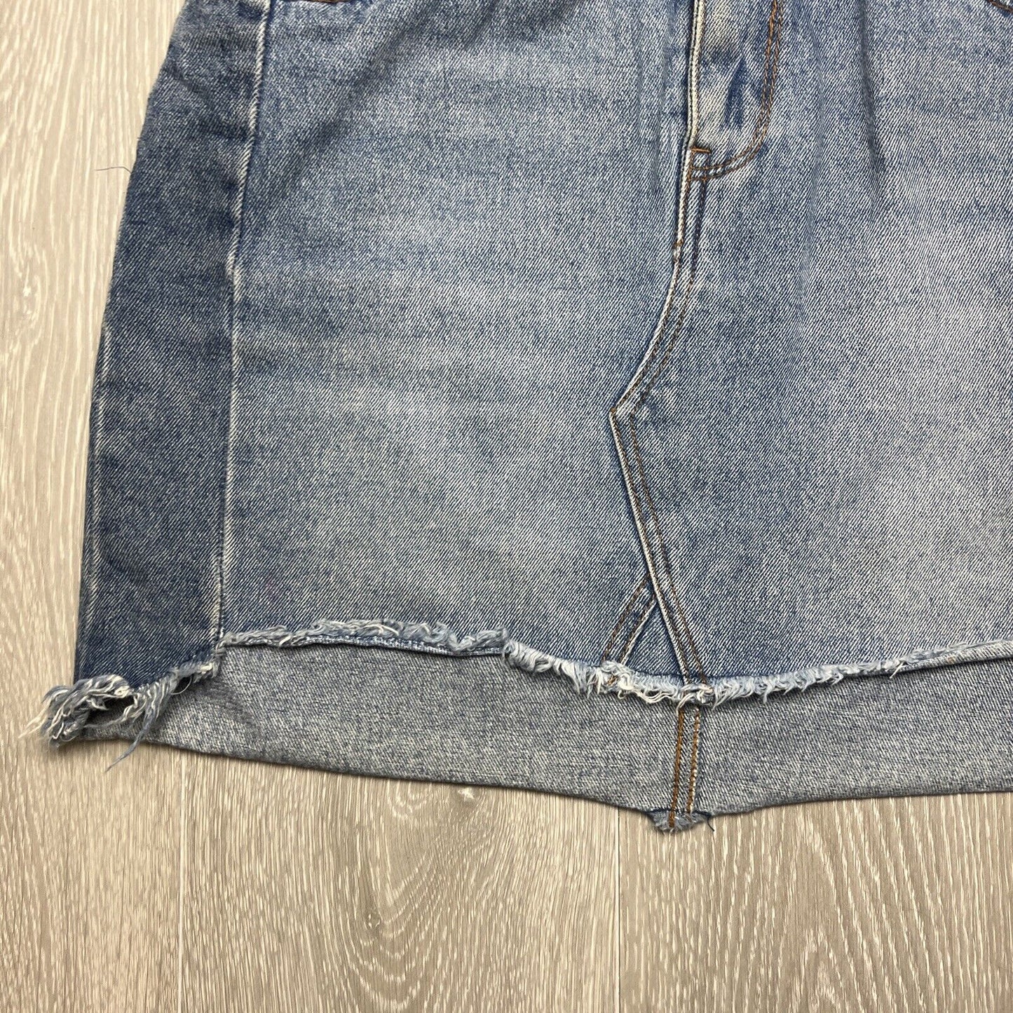 Only Denim Womens Blue Denim Skirt Size 38