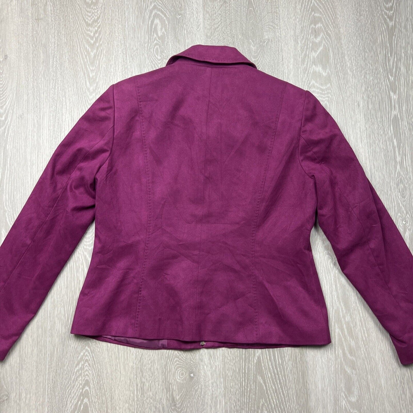 Kamiko Womens Purple Full Zip Jacket Size 16