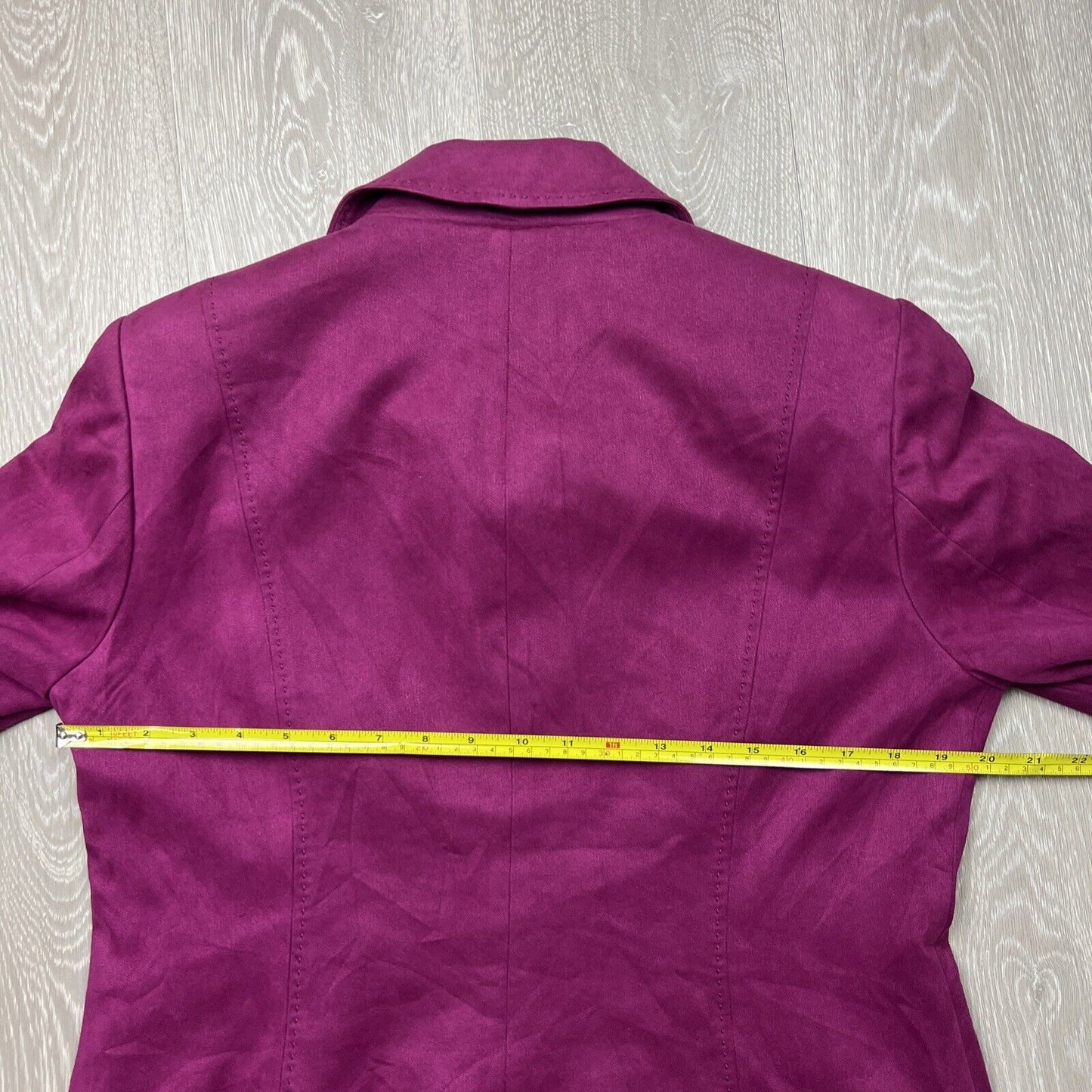 Kamiko Womens Purple Full Zip Jacket Size 16