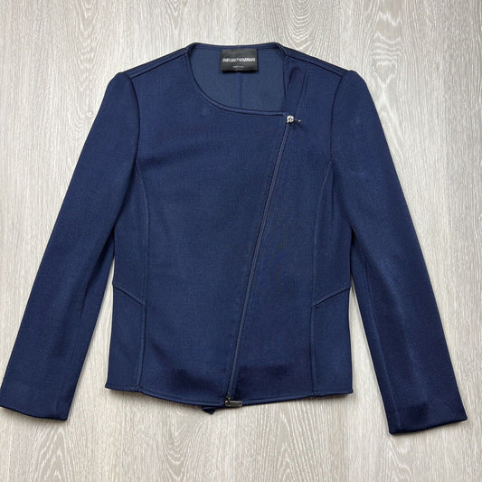 Emporio Armani Womens Navy Jacket Size 44