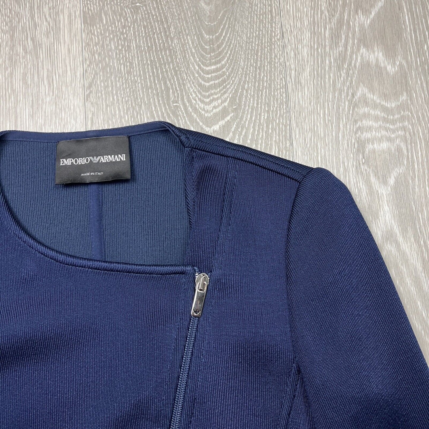 Emporio Armani Womens Navy Jacket Size 44