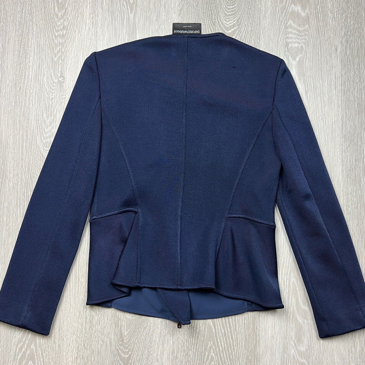 Emporio Armani Womens Navy Jacket Size 44