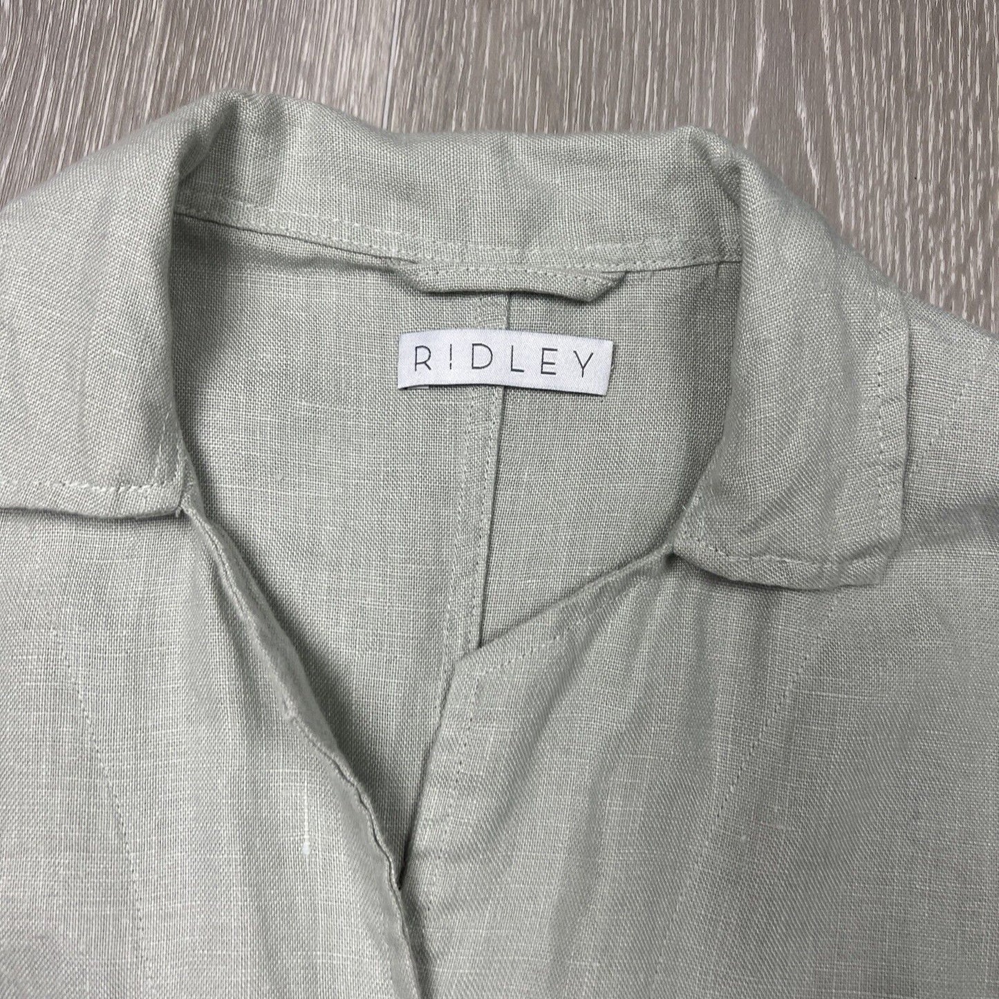 Ridley Womens Linen Jacket Coat Size Small