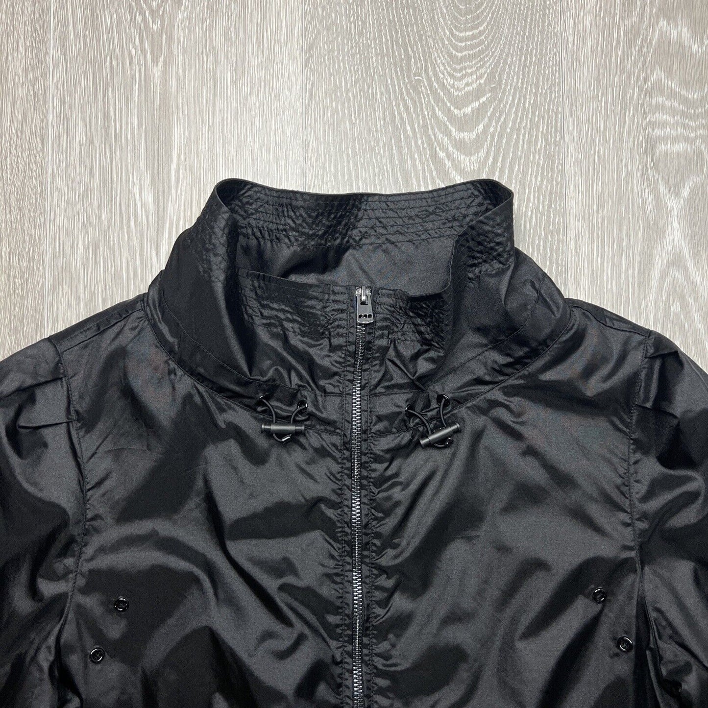 Lorna Jane Womens Black Tracksuit Jacket Windbreaker Size Small