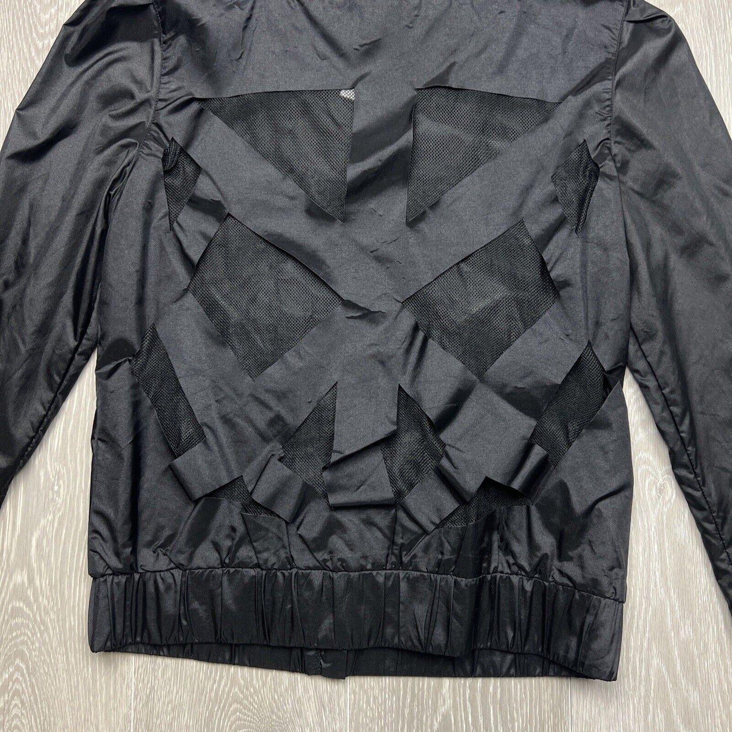 Lorna Jane Womens Black Tracksuit Jacket Windbreaker Size Small