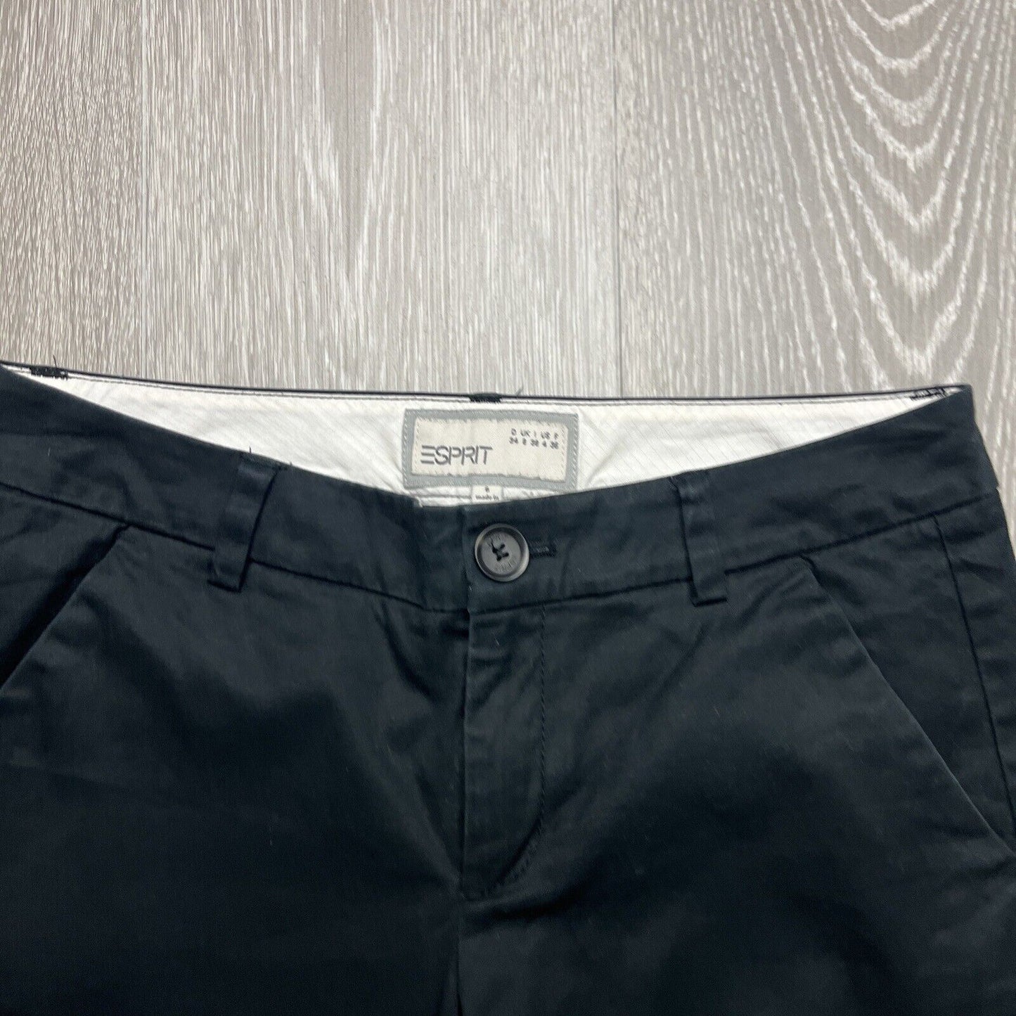 Esprit Womens Black Shorts Size 8 UK / US 4