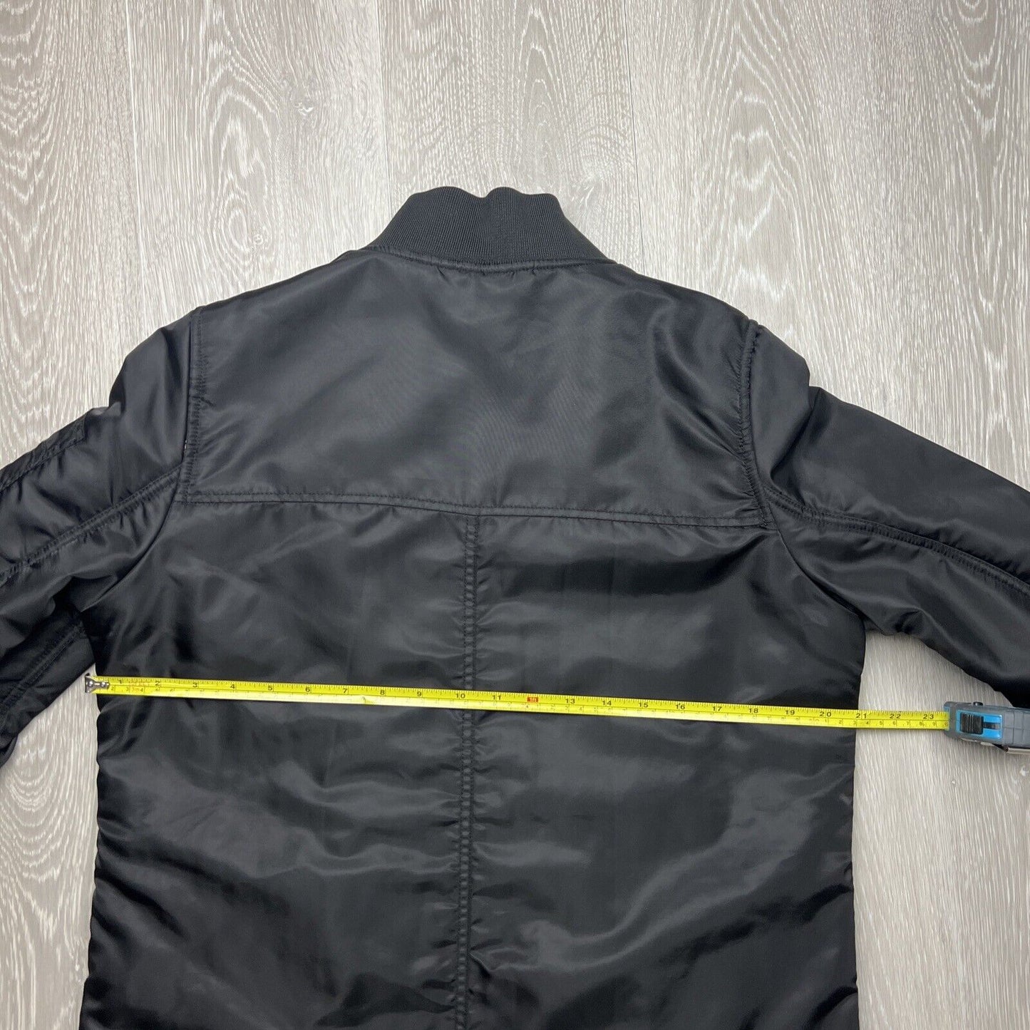 Stussy Womens Black Bomber Jacket Size 10