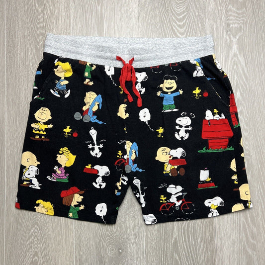 Peter Alexander Mens Peanuts Snoopy Sleep Shorts Size Large