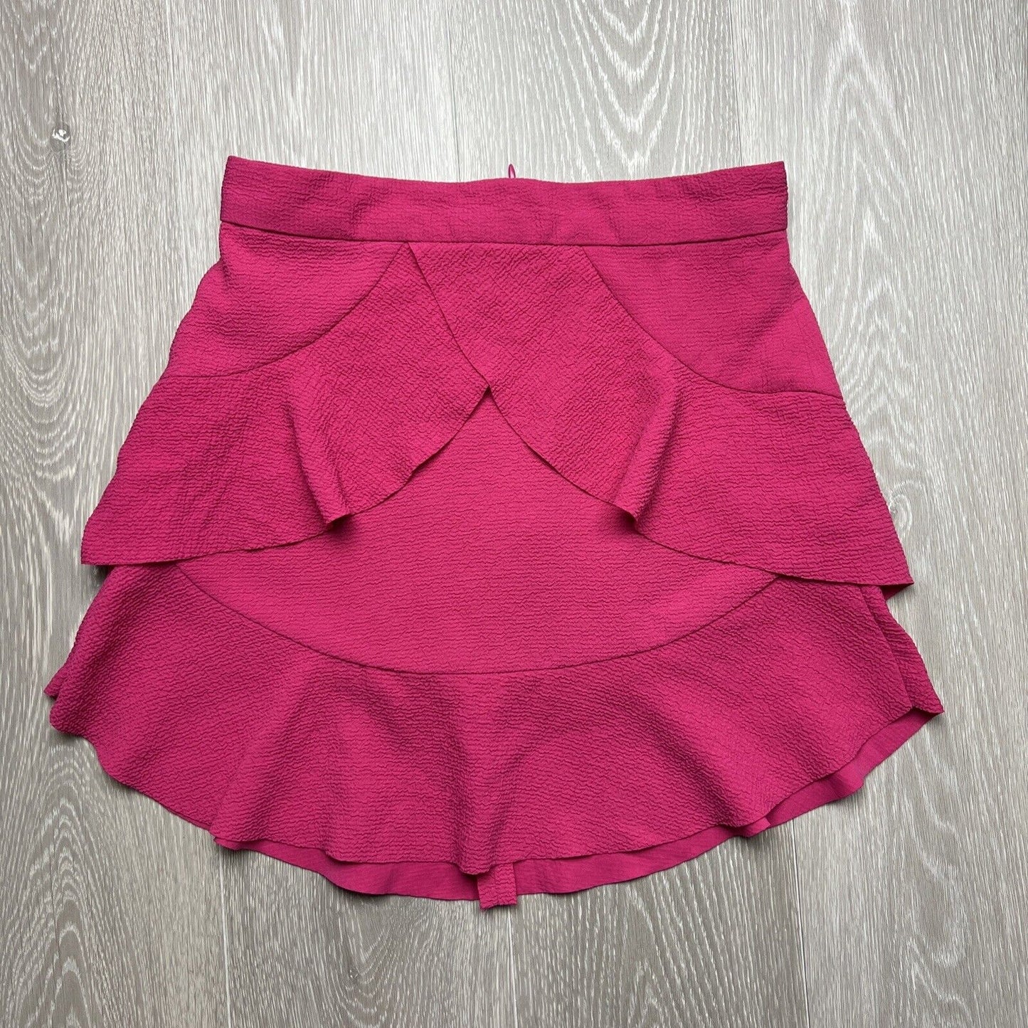 Bardot Womens Pink Ruffle Skirt Size 10 UK / 6 US