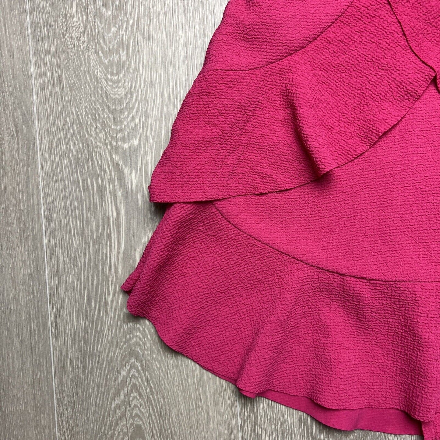 Bardot Womens Pink Ruffle Skirt Size 10 UK / 6 US