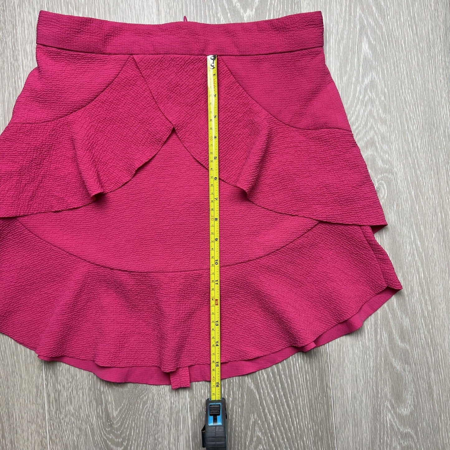 Bardot Womens Pink Ruffle Skirt Size 10 UK / 6 US