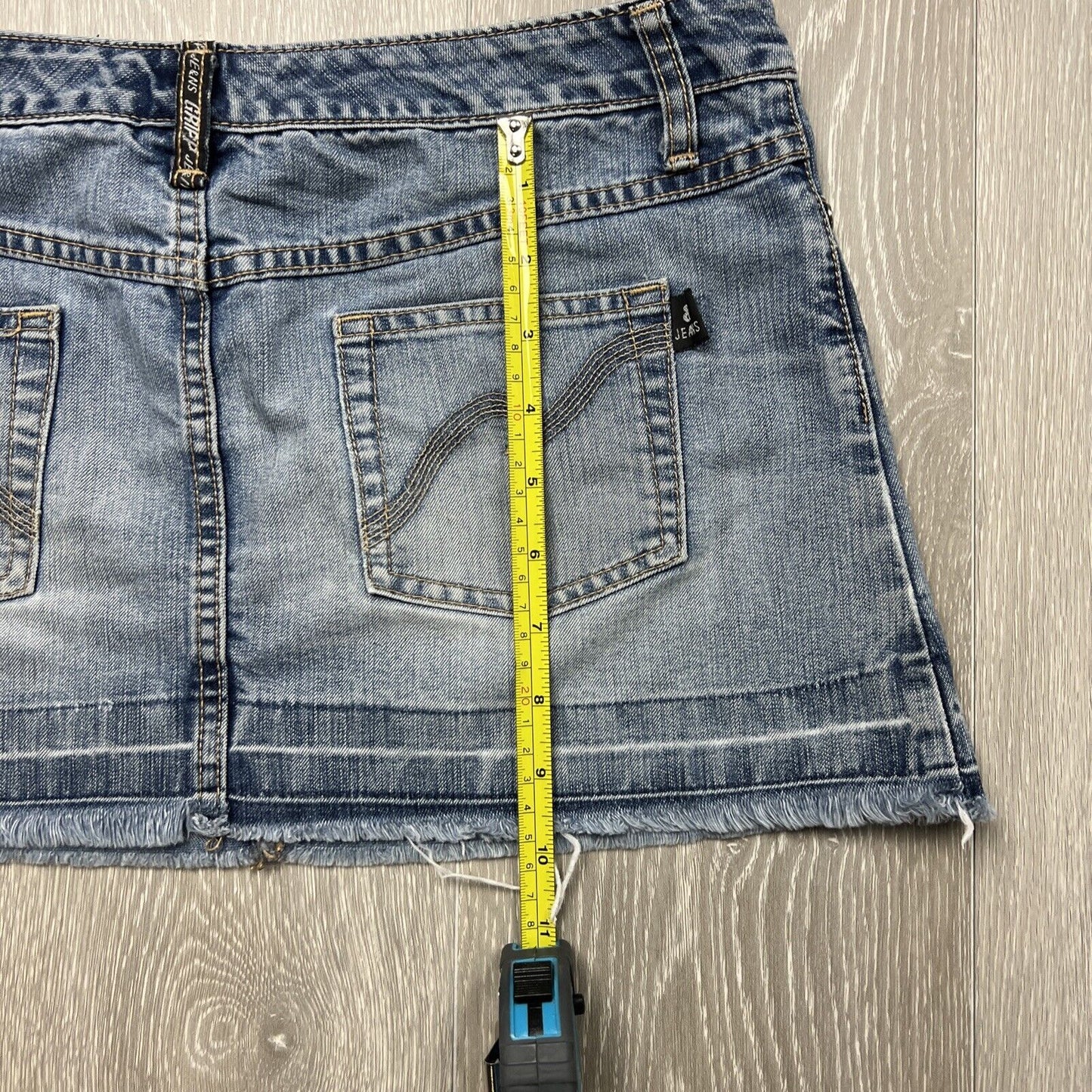 Gripp Je&ns Womens Denim Mini Skirt Size 10