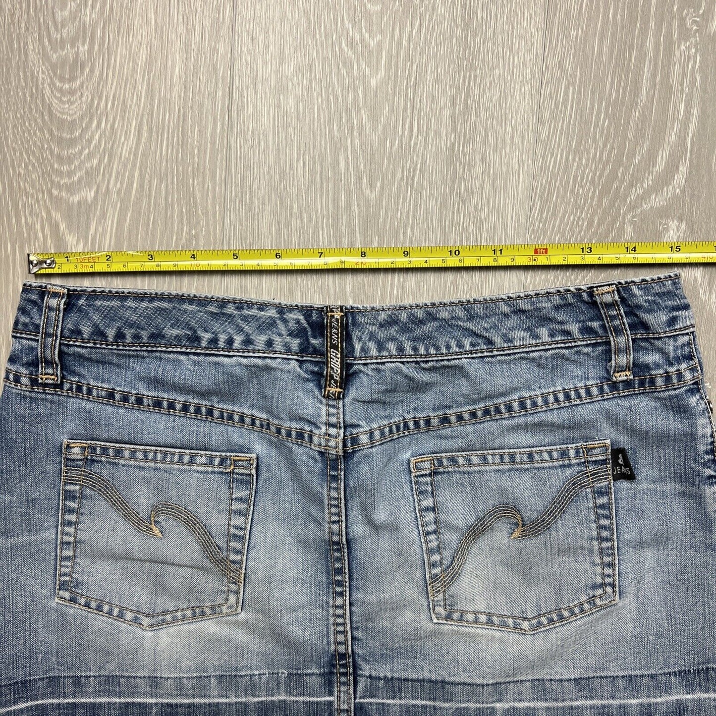 Gripp Je&ns Womens Denim Mini Skirt Size 10