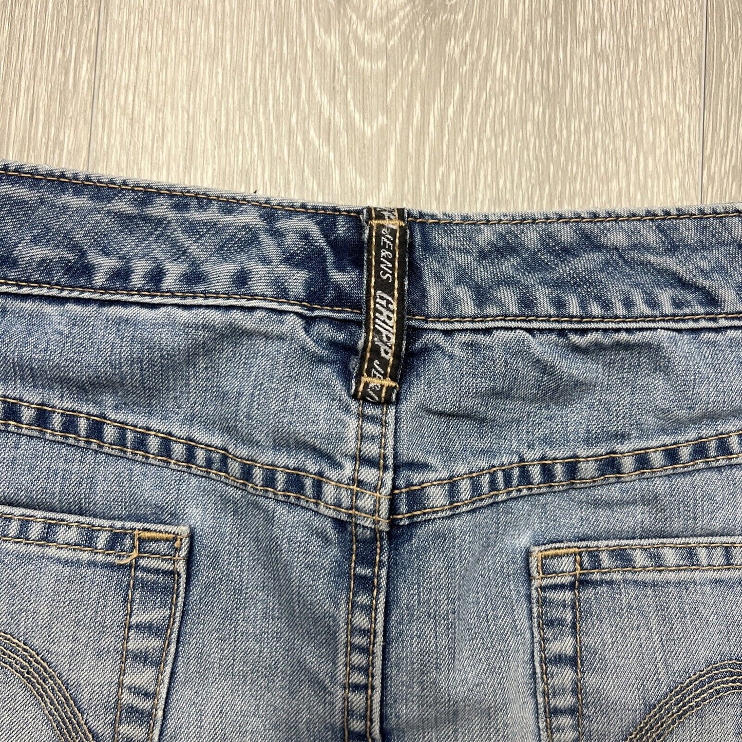 Gripp Je&ns Womens Denim Mini Skirt Size 10