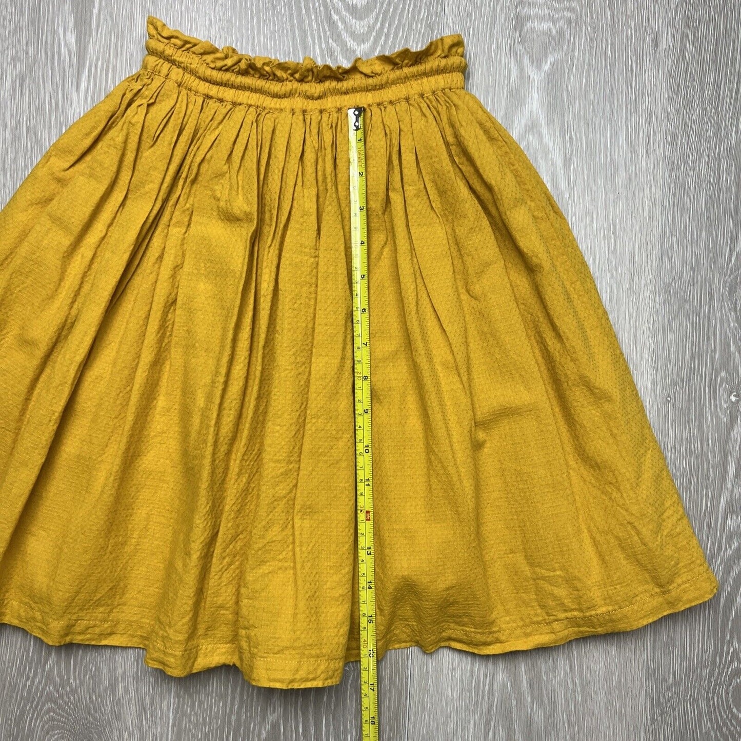 Country Road Girls Yellow Long Midi Skirt Size 3 Years