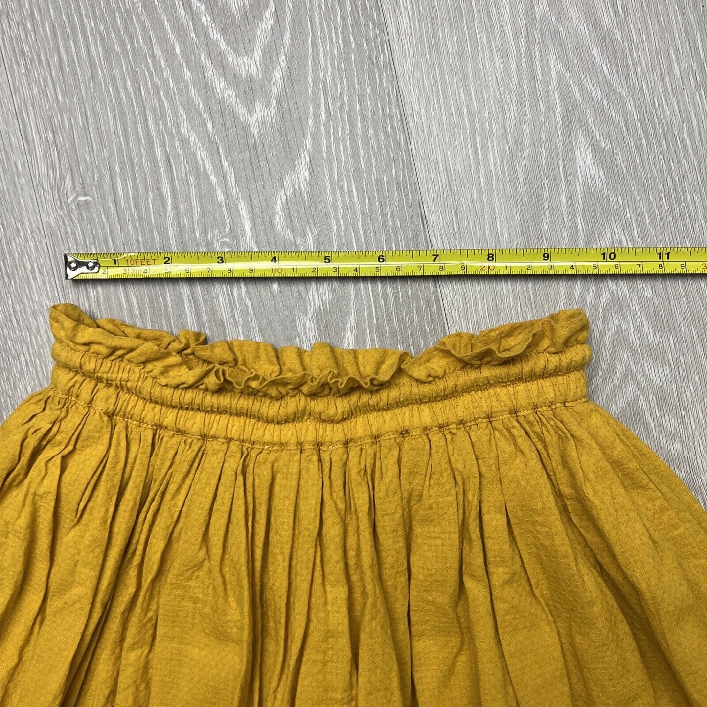 Country Road Girls Yellow Long Midi Skirt Size 3 Years