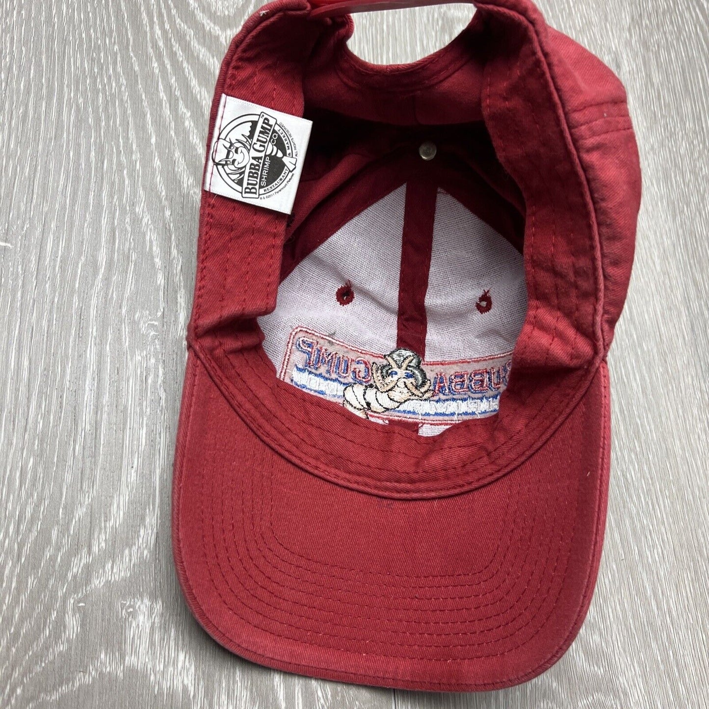 Bubba Gump Shrimp Co. Red Cap Hat