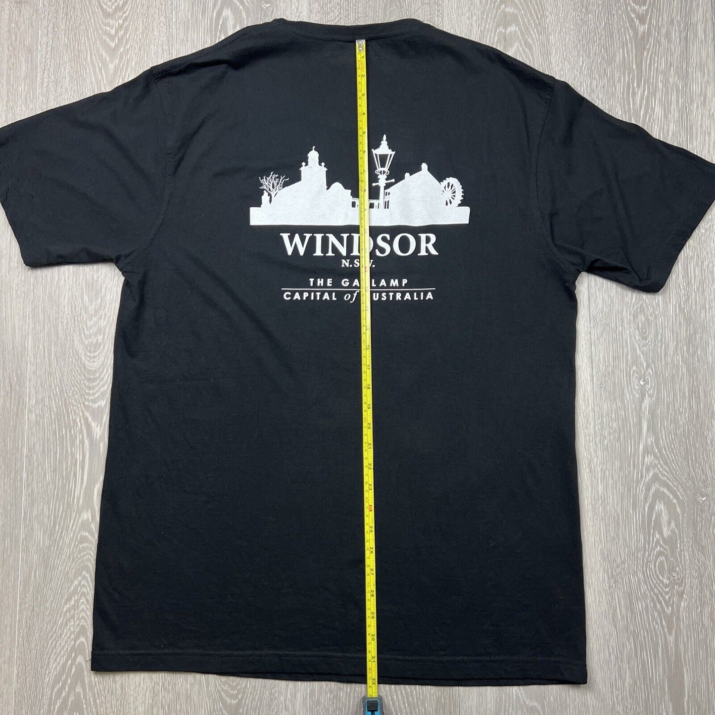 The Windsor Experience The Gaslight Capital Of AUS Mens Black T-Shirt Size 2XL