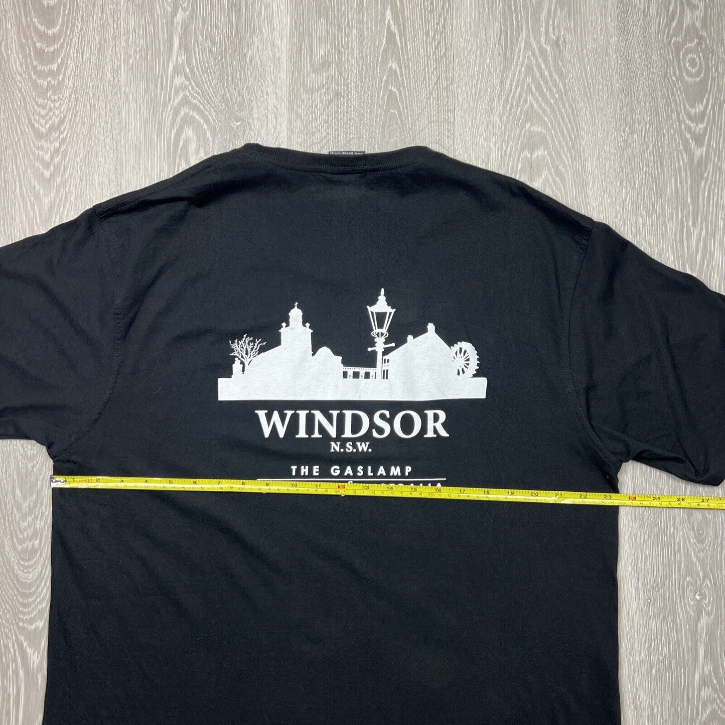 The Windsor Experience The Gaslight Capital Of AUS Mens Black T-Shirt Size 2XL