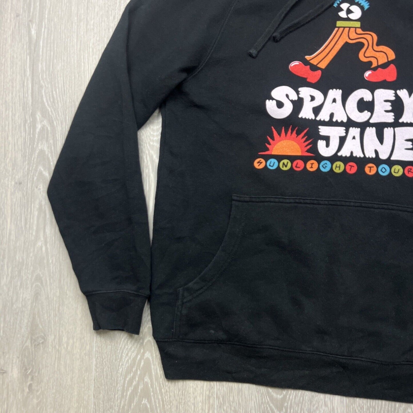 Spacey Jane Sunlight Tour Unisex Black Hoodie Size Small