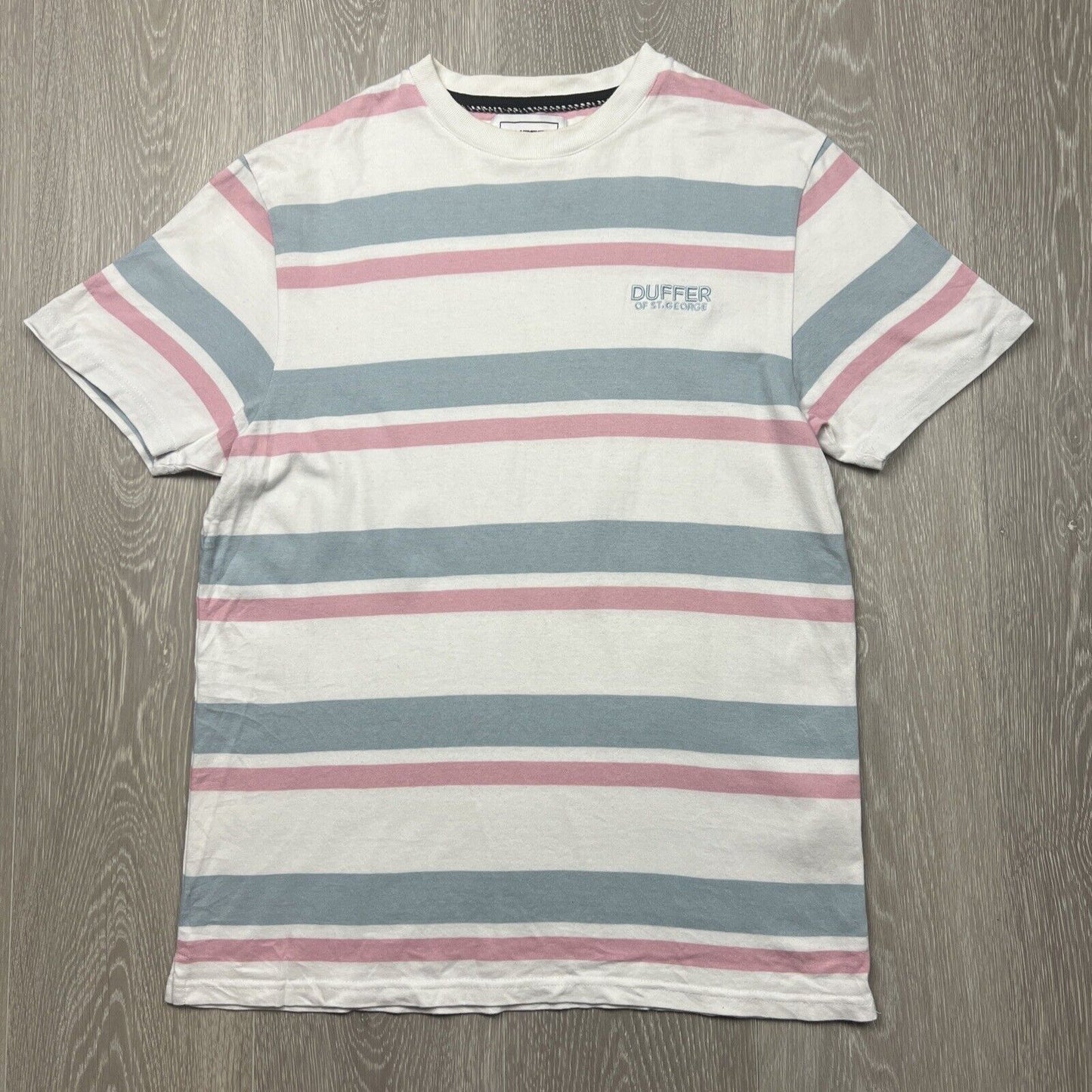 Duffer Of St. George Mens Striped T-Shirt Size M