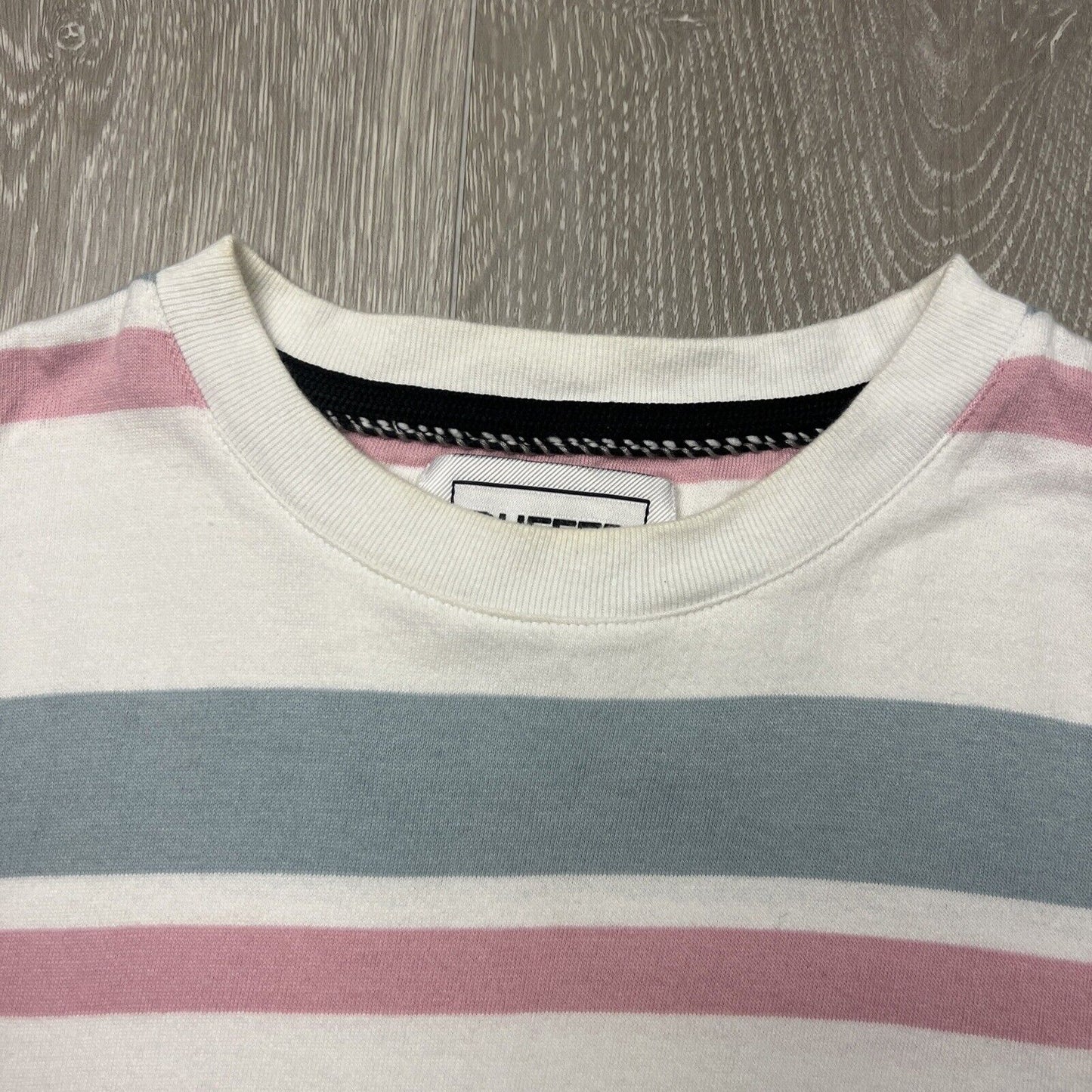 Duffer Of St. George Mens Striped T-Shirt Size M