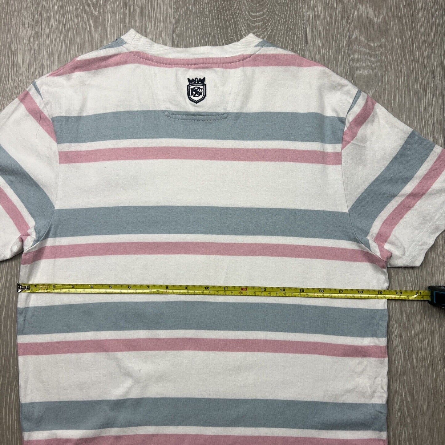 Duffer Of St. George Mens Striped T-Shirt Size M