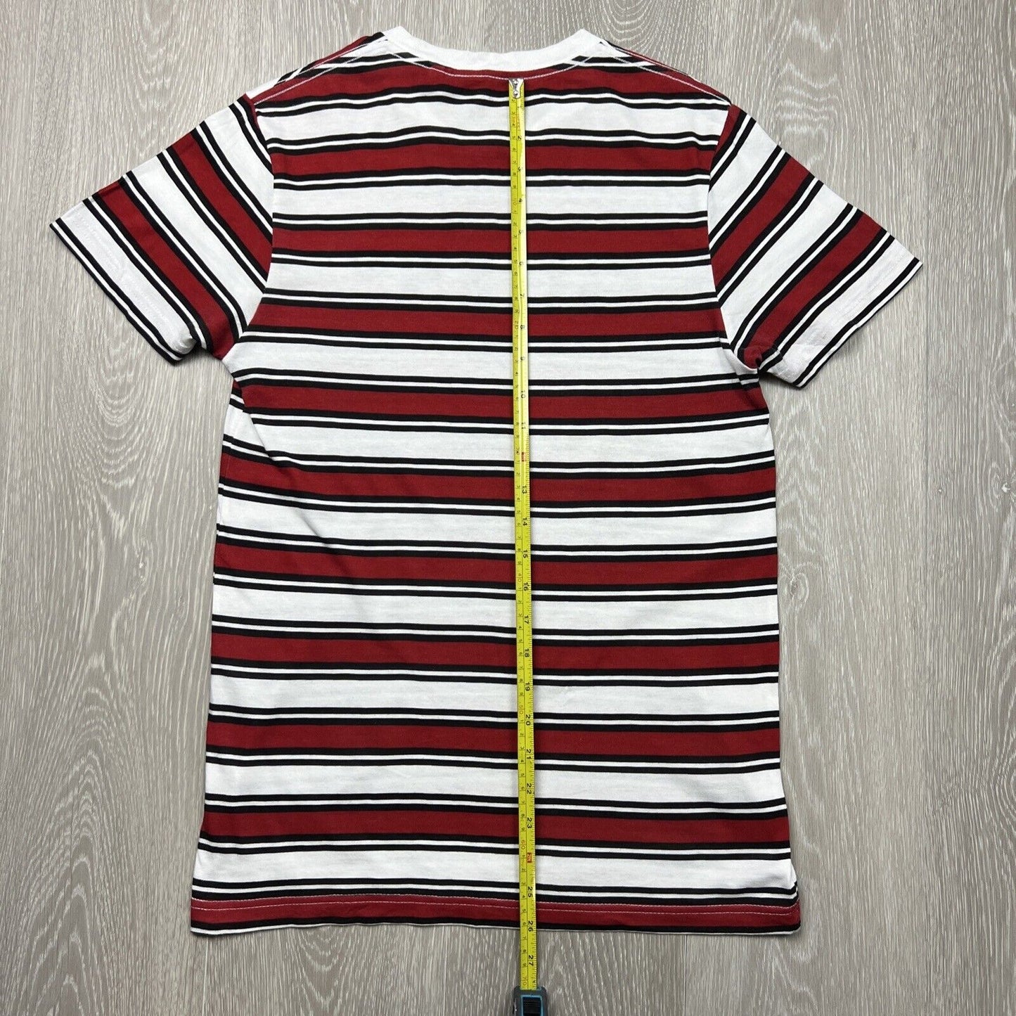 Guess Mens Striped T-Shirt Size Small