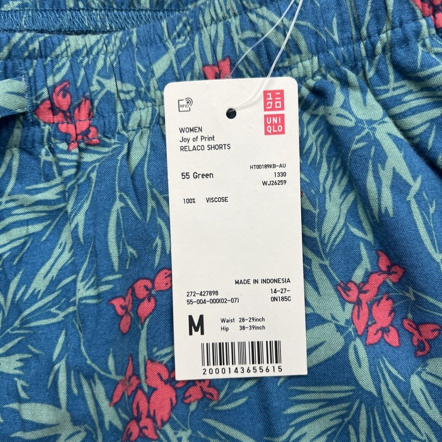 Uniqlo Womens Realco Viscose Shorts Size M (new)