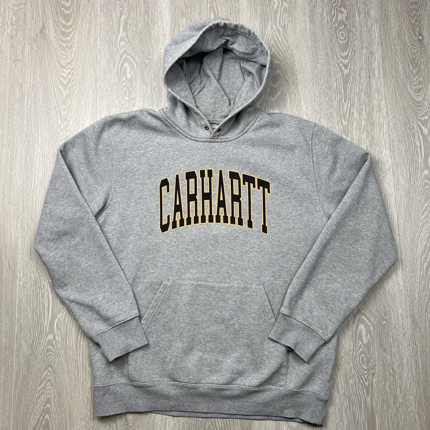 Carhartt WIP Mens Grey Pullover Hoodie Size XL