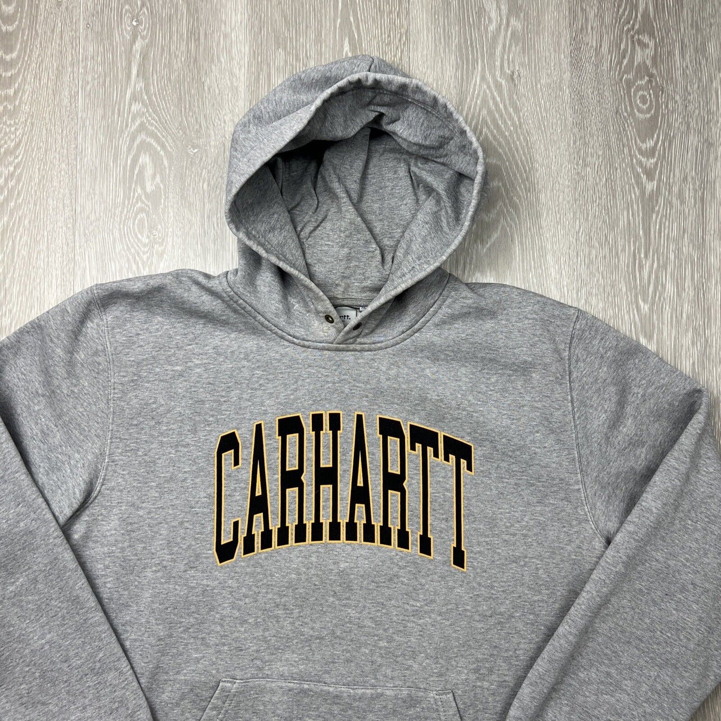 Carhartt WIP Mens Grey Pullover Hoodie Size XL